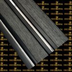 Dubai silver luna polimer lambiri wall paneling