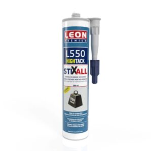 Leon L550 High Tack Lambiri montaj yapıştırıcısı Leon MS polimer montaj yapıştırıcı Yüksek tutunma yapıştırıcısı Korniş montaj yapıştırıcısı High Grab yapıştırıcı Boyanabilir montaj yapıştırıcı PVC panel yapıştırıcısı Leon Nemli ortam yapıştırıcısı Dekoratif panel yapıştırıcısı. Leon High Tack Güçlü Lambiri Yapıştırıcısı