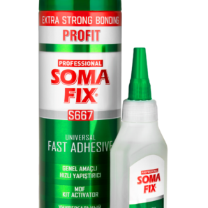Yapıştırıcı: SomaFix Hızlı Sprey Kit S667 125/500 ml