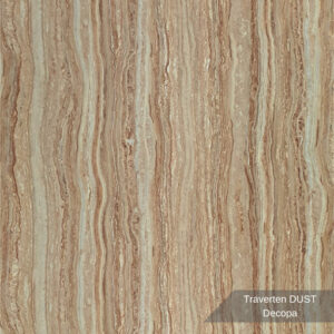 PVC Mermer Panel Traverten Dust modeli, doğal traverten taş dokusunu açık bej ve toprak tonlarıyla yansıtan dekoratif PVC duvar panelidir. Modern, doğal ve sıcak iç mekân dekorasyonlarında TV ünitesi arkası, salon, banyo, mutfak, otel, ofis ve showroom duvar kaplamalarında kullanılan estetik traverten görünümlü PVC panel çözümüdür. Mat ve doğal taş hissi veren yüzeyi, suya dayanıklı PVC-polimer yapısı ve kolay temizlenebilir özelliği sayesinde uzun ömürlü kullanım sunar. Traverten Dust deseni, mekânlara doğal taş atmosferi, sıcaklık ve dengeli bir mimari görünüm kazandırır.