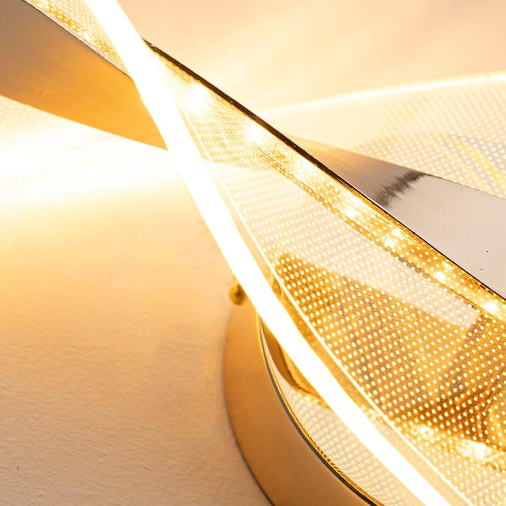DEC5006 Sarmal Model Aplik LED 3 Renk, akıcı sarmal gövdesi, burgulu ve spiral formu ile modern dekoratif duvar aydınlatmalarına estetik bir görünüm kazandıran pilli LED aplik modelidir. Beyaz, gün ışığı ve sıcak sarı olmak üzere üç farklı LED aydınlatma seçeneği sunan ürün; elektrik tesisatı gerektirmeyen kablosuz yapısıyla salon, oturma odası, yatak odası, TV ünitesi, antre, koridor, merdiven boşluğu, ofis, otel, restoran ve kafe gibi yaşam alanlarında kolay kullanım sağlar. Aynı model başta gold ve metalik gümüş olmak üzere iki ana metal yüzey seçeneğine sahiptir. Bazı modellerde ayrıca siyah, füme ve bronz renk alternatifleri de bulunabilir. AYRICA BAŞLIĞI DEC5007 Sarmal Sarkık Aplik 3 Renkli LED Modern Spiral Aydınlatma Modeli İLE UYUMLUDUR.